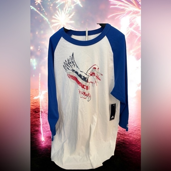 Adidas American Baseball shirt size Large NWT - Picture 1 of 8